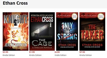 ethan cross books